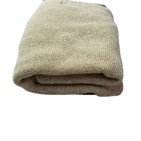 Liz Claiborne Women's XL Pullover V-Neck Knit Sweater Gold Metallic 3/4 Sleeve - Picture 11 of 12